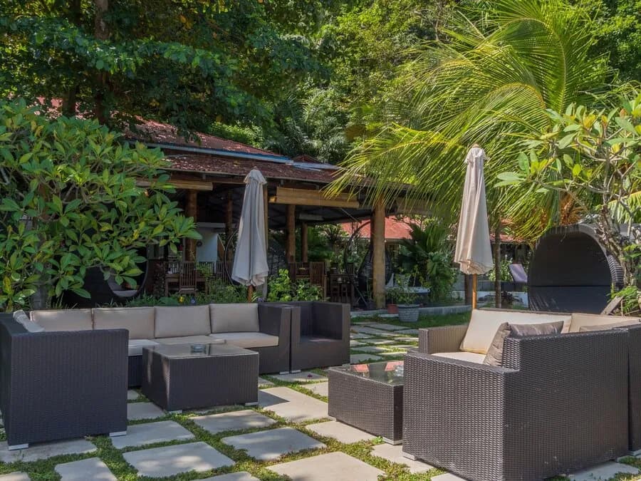 Outdoor lounging at NAD Lembeh