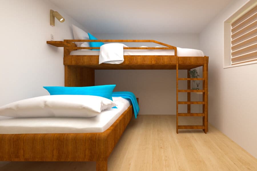 Deluxe Twin - B3, B5, B7 Lower Deck - image Deluxe Twin - B3, B5, B7 Lower Deck - image