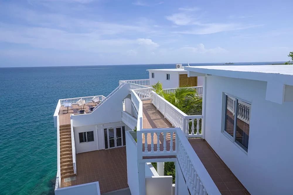 A sea view from Villa on Dunbar Rock A sea view from Villa on Dunbar Rock