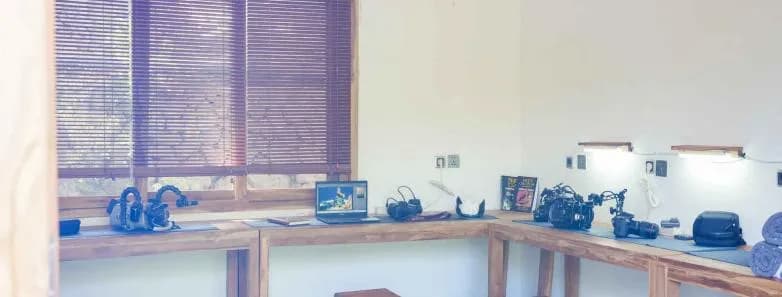 The camera room at Alor Tanapi Dive Resort. The camera room at Alor Tanapi Dive Resort.