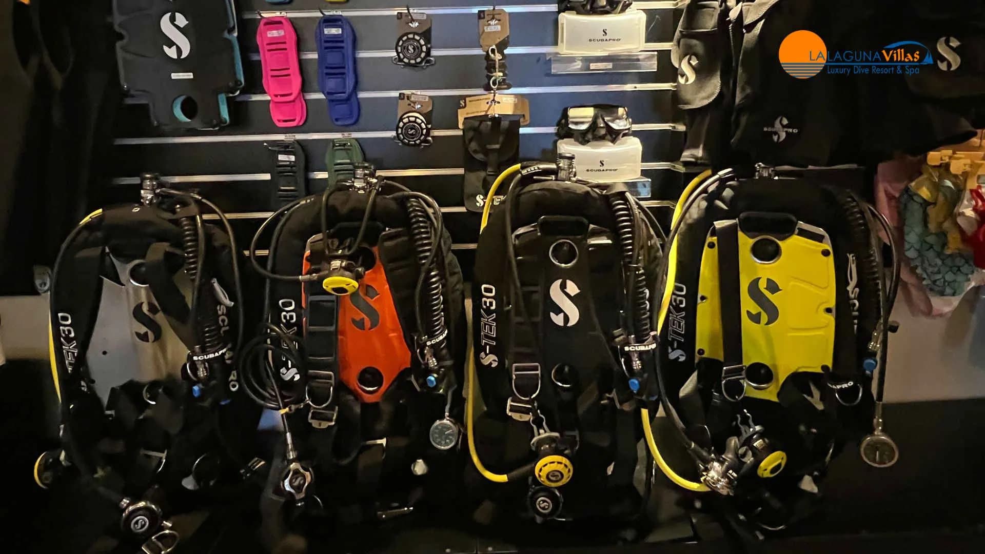 Scuba gear and equipment Scuba gear and equipment