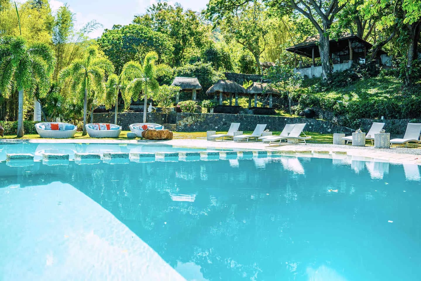 Poolside view Poolside view