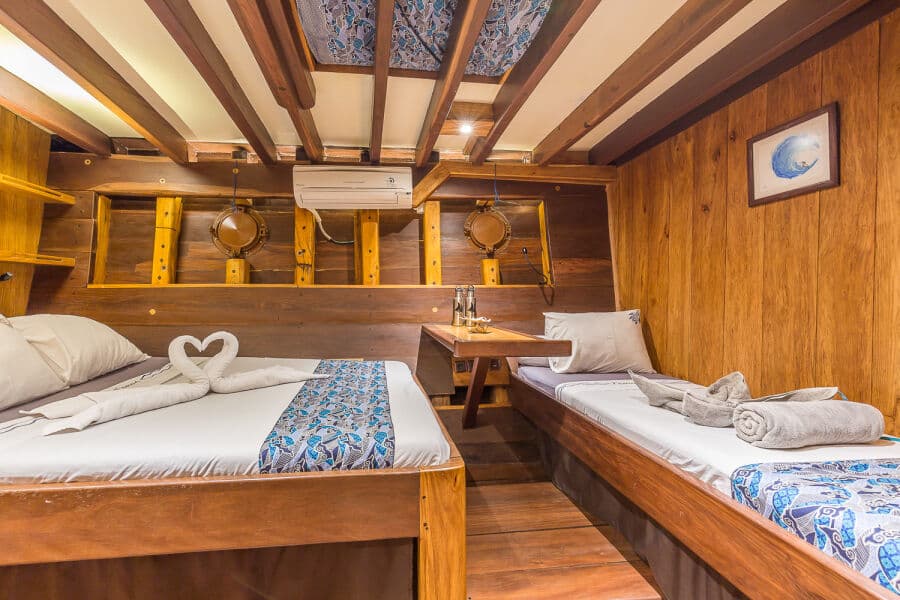 Celebes & Seram - Triple Cabins Lower Deck - image Celebes & Seram - Triple Cabins Lower Deck - image